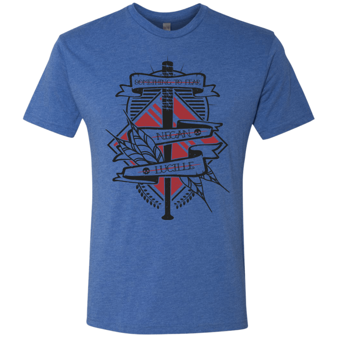 T-Shirts Vintage Royal / Small Negan & Lucille Men's Triblend T-Shirt