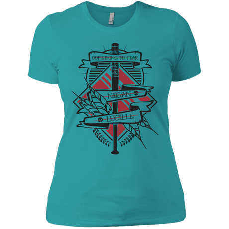 T-Shirts Tahiti Blue / X-Small Negan & Lucille Women's Premium T-Shirt