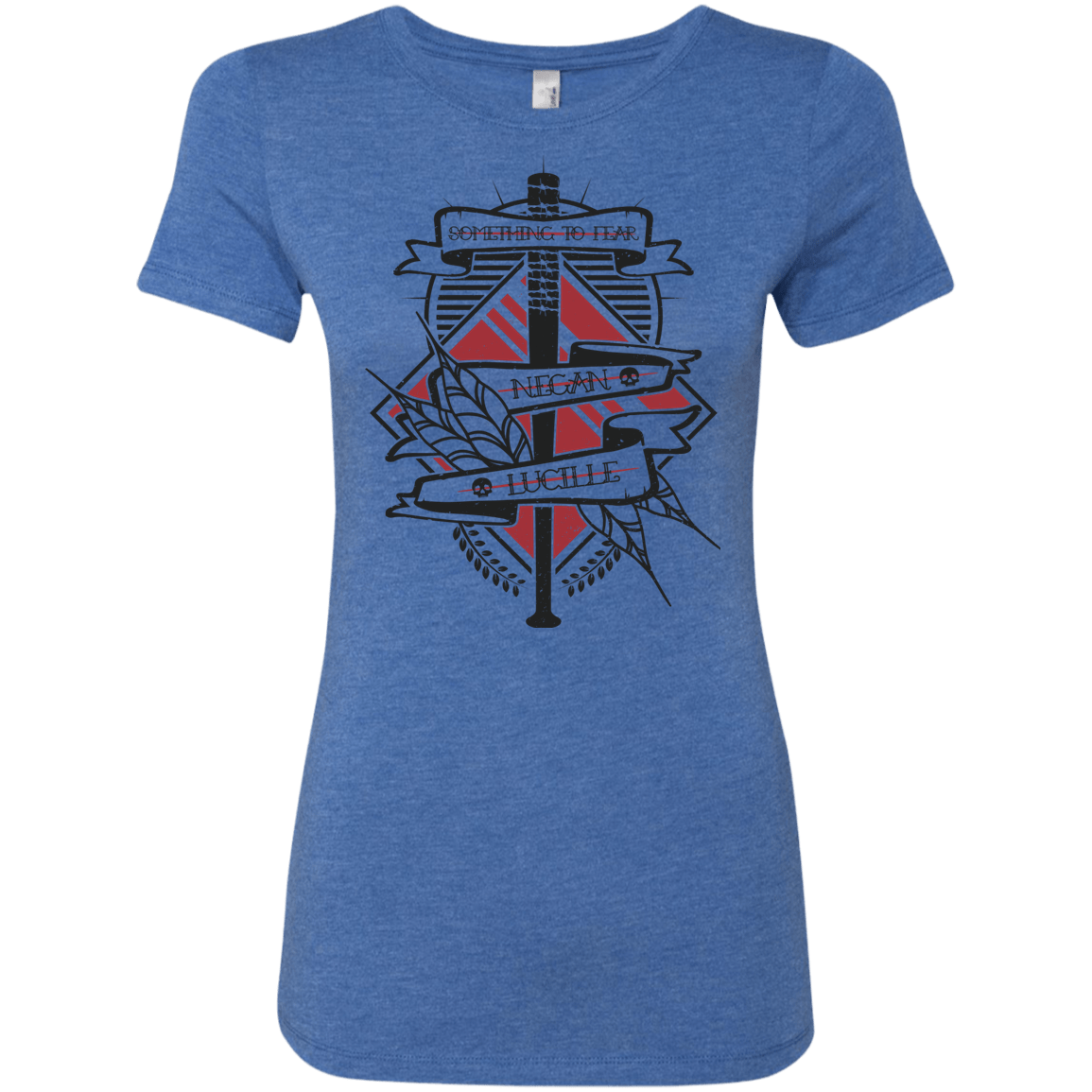 T-Shirts Vintage Royal / Small Negan & Lucille Women's Triblend T-Shirt