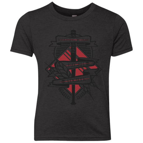 T-Shirts Vintage Black / YXS Negan & Lucille Youth Triblend T-Shirt