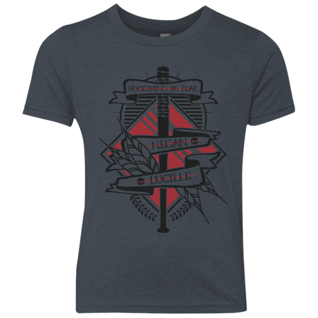 T-Shirts Vintage Navy / YXS Negan & Lucille Youth Triblend T-Shirt