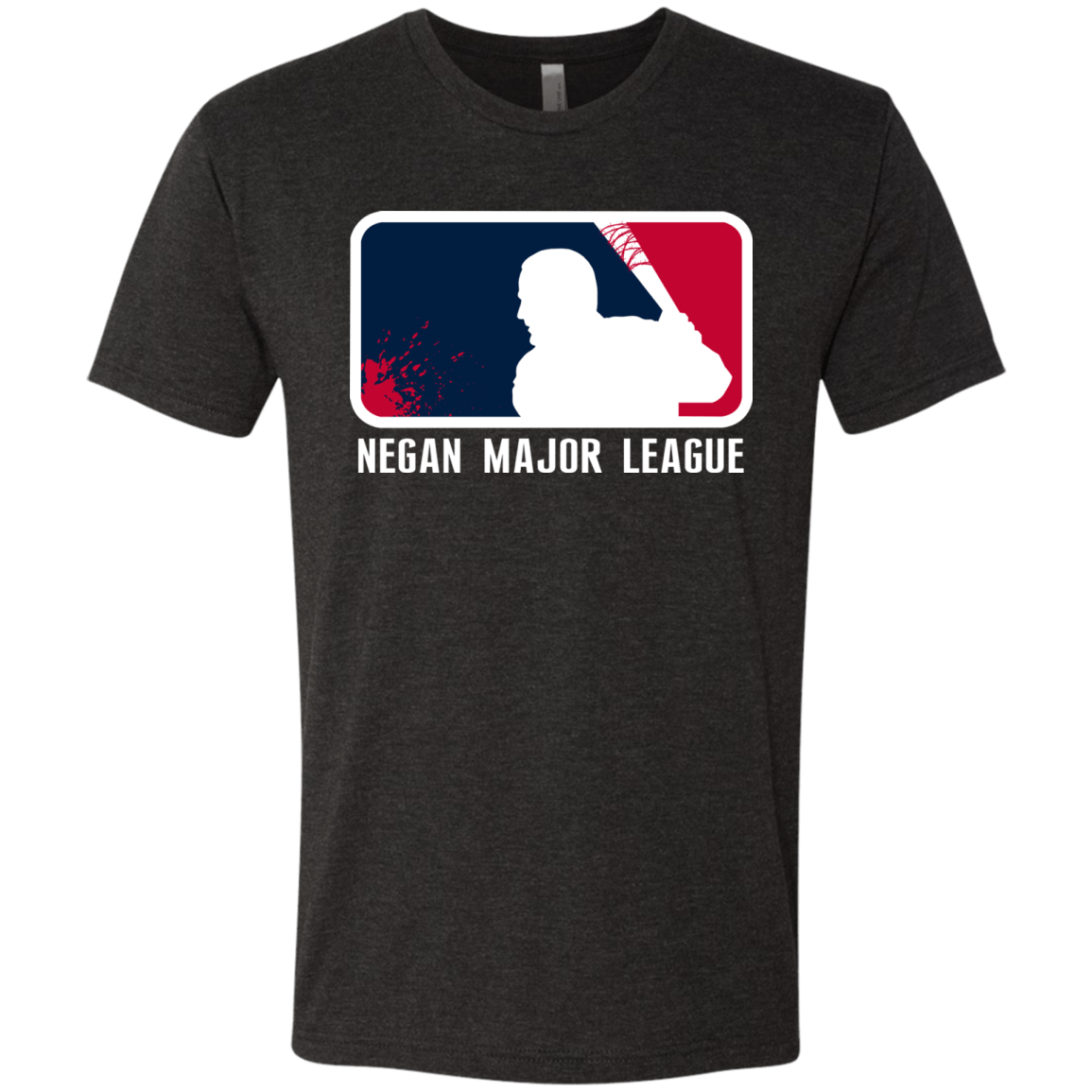 T-Shirts Vintage Black / Small Negan Mayor League Men's Triblend T-Shirt