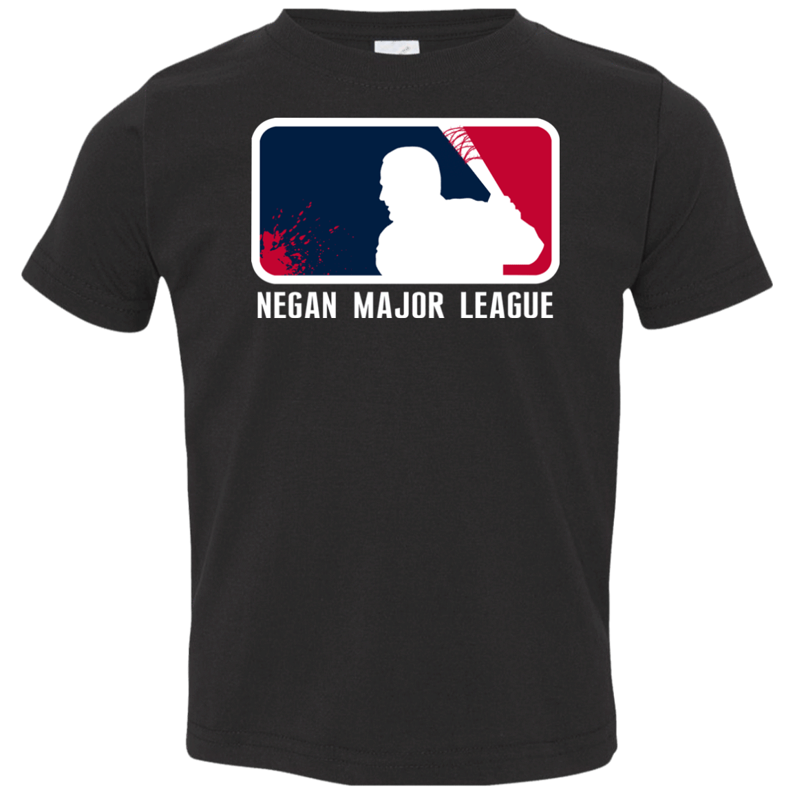 T-Shirts Black / 2T Negan Mayor League Toddler Premium T-Shirt