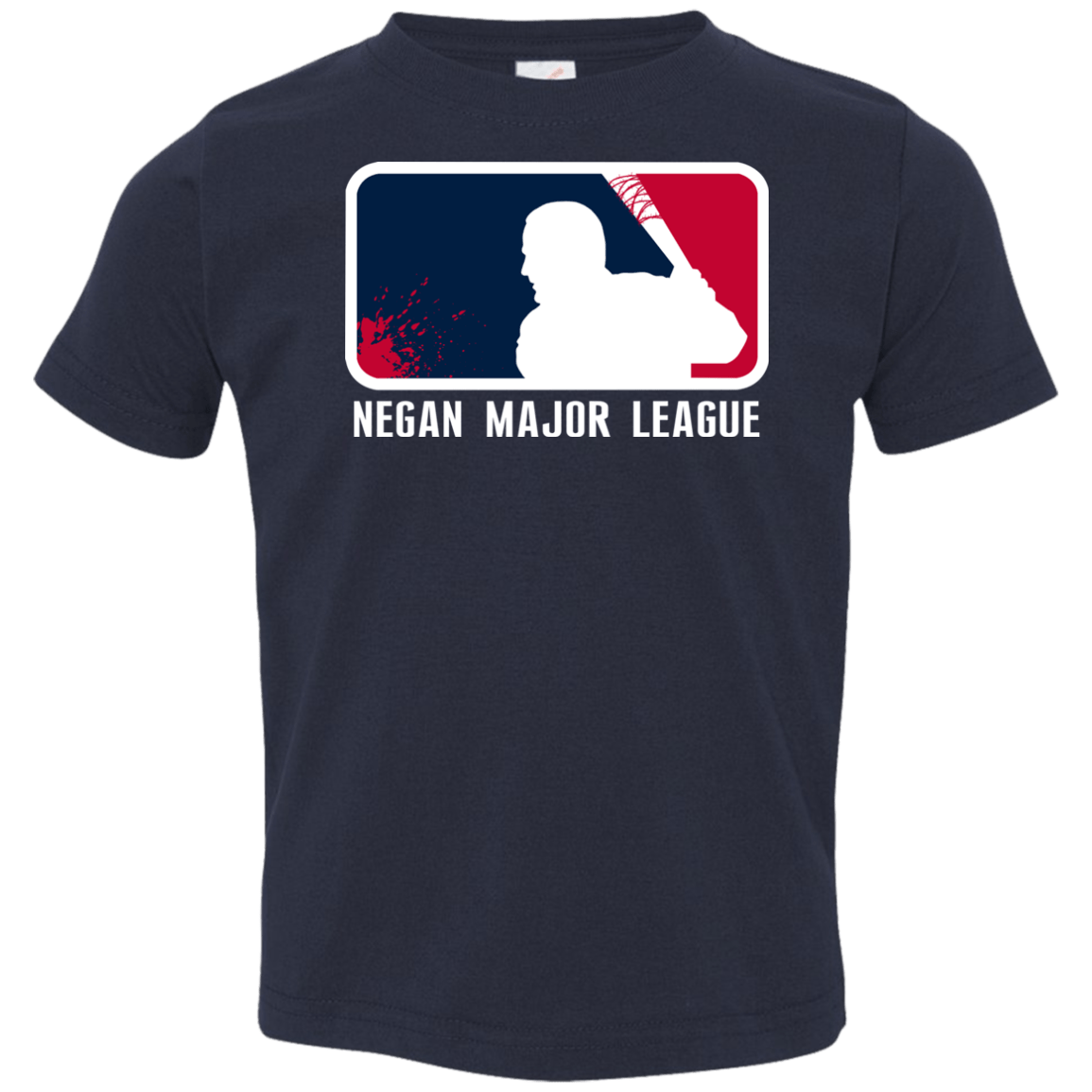 T-Shirts Navy / 2T Negan Mayor League Toddler Premium T-Shirt