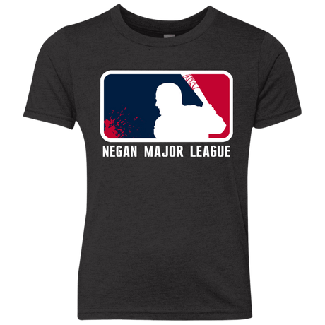 T-Shirts Vintage Black / YXS Negan Mayor League Youth Triblend T-Shirt