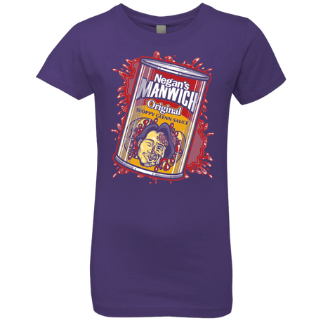 T-Shirts Purple Rush / YXS Negans Manwich Girls Premium T-Shirt