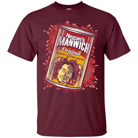 T-Shirts Maroon / Small Negans Manwich T-Shirt