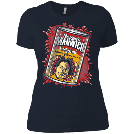 T-Shirts Midnight Navy / X-Small Negans Manwich Women's Premium T-Shirt