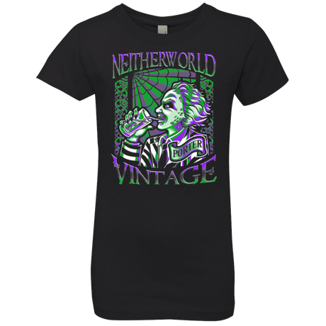 T-Shirts Black / YXS Neitherworld Vintage Girls Premium T-Shirt