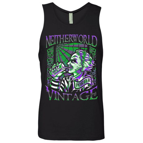 T-Shirts Black / Small Neitherworld Vintage Men's Premium Tank Top