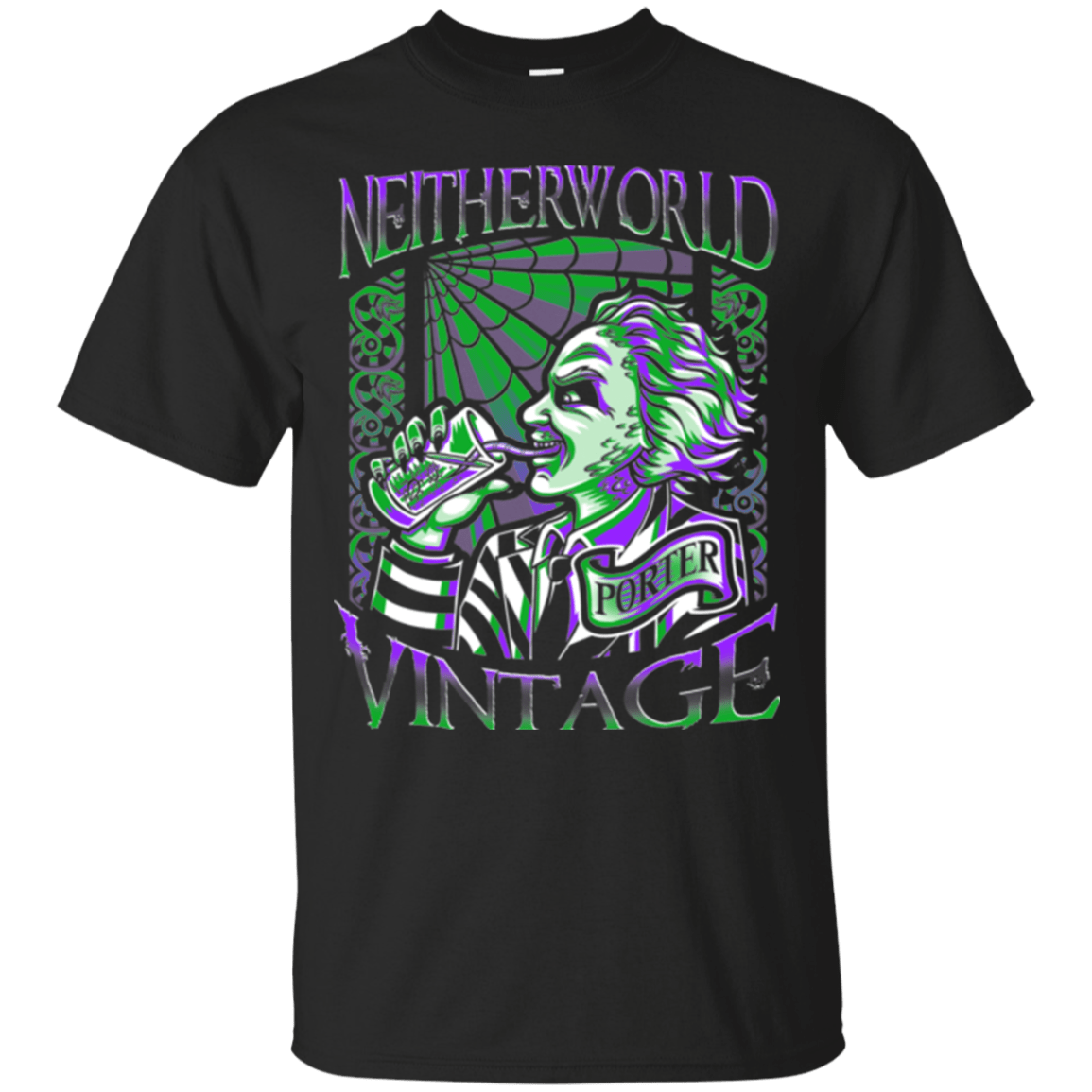T-Shirts Black / Small Neitherworld Vintage T-Shirt