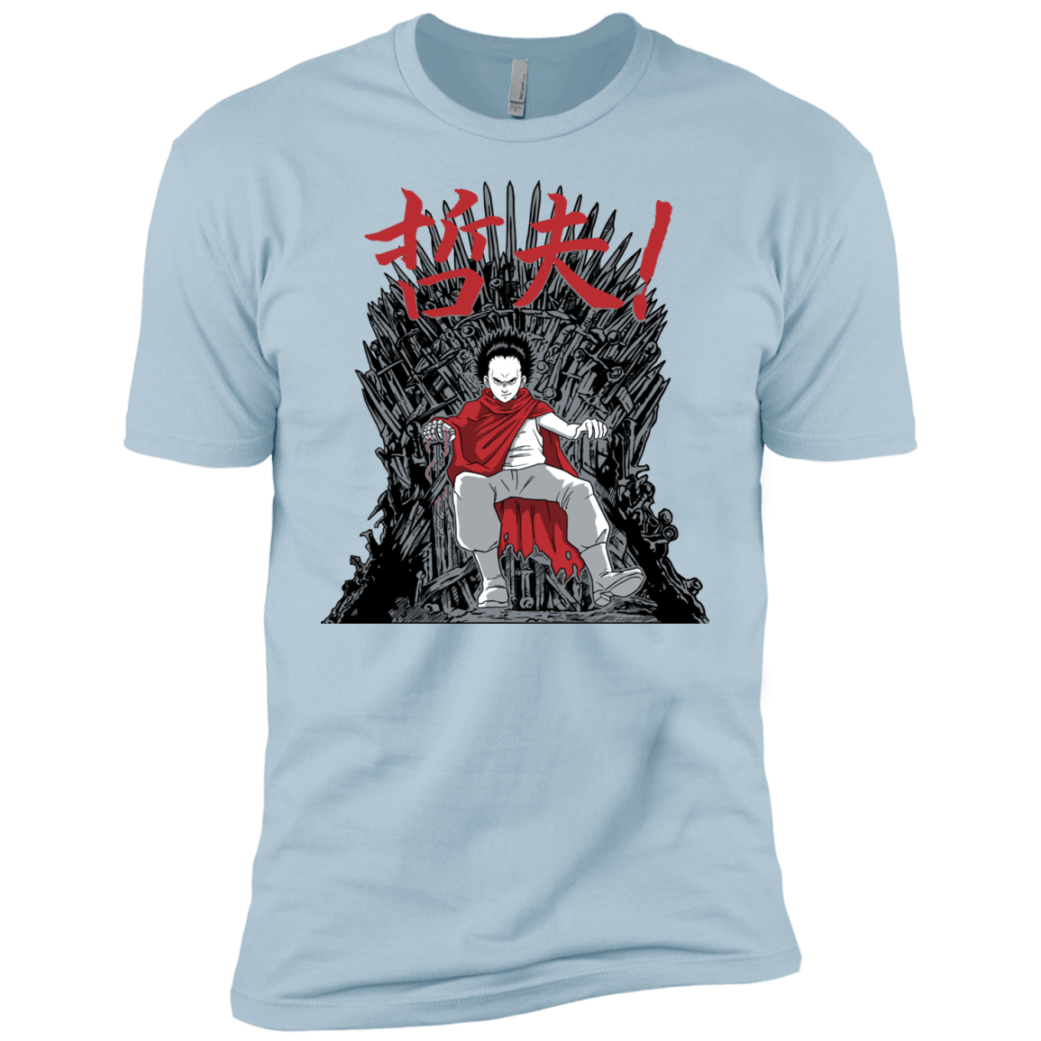 T-Shirts Light Blue / YXS Neo King Boys Premium T-Shirt