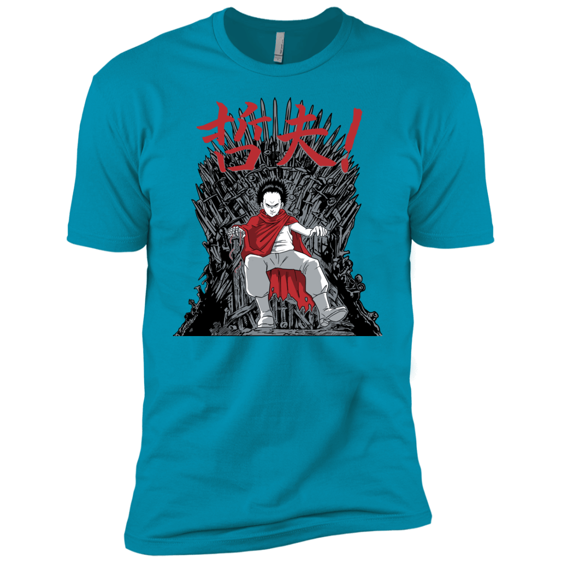 T-Shirts Turquoise / YXS Neo King Boys Premium T-Shirt