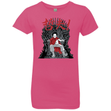 T-Shirts Hot Pink / YXS Neo King Girls Premium T-Shirt