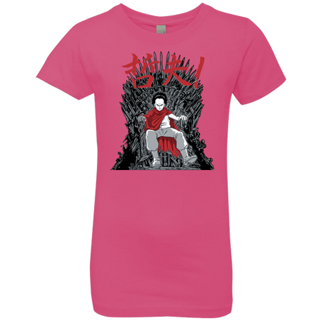 T-Shirts Hot Pink / YXS Neo King Girls Premium T-Shirt