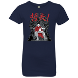 T-Shirts Midnight Navy / YXS Neo King Girls Premium T-Shirt