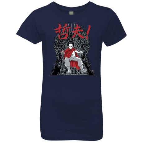 T-Shirts Midnight Navy / YXS Neo King Girls Premium T-Shirt