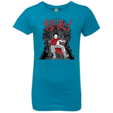T-Shirts Turquoise / YXS Neo King Girls Premium T-Shirt