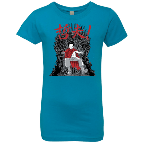 T-Shirts Turquoise / YXS Neo King Girls Premium T-Shirt
