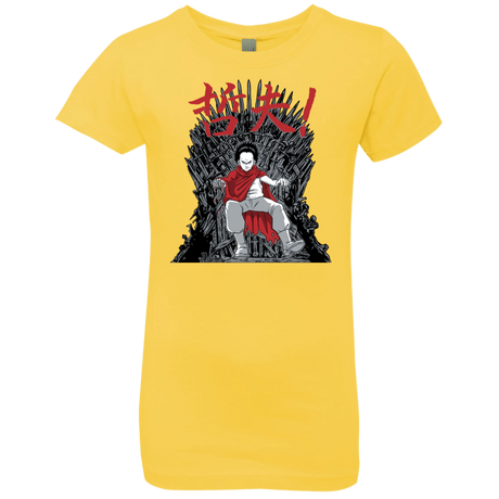T-Shirts Vibrant Yellow / YXS Neo King Girls Premium T-Shirt