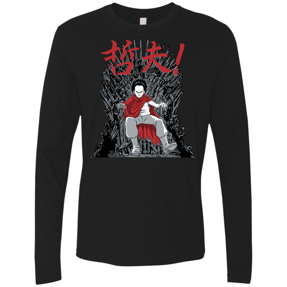 T-Shirts Black / S Neo King Men's Premium Long Sleeve