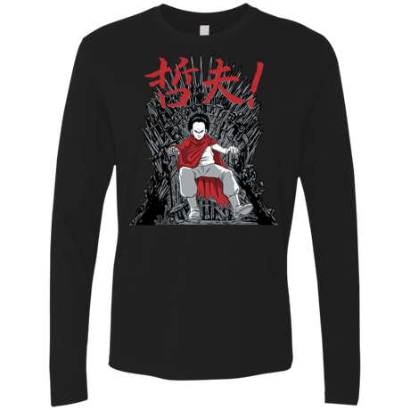 T-Shirts Black / S Neo King Men's Premium Long Sleeve