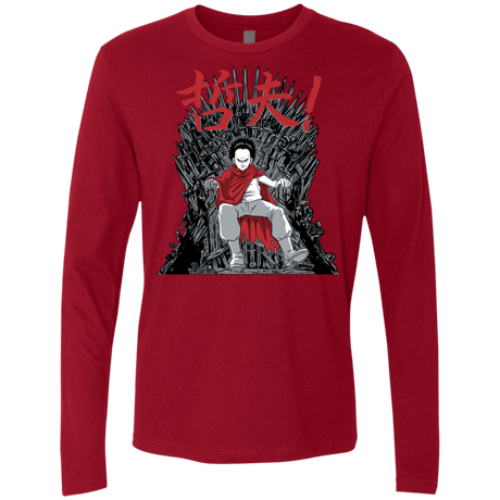 T-Shirts Cardinal / S Neo King Men's Premium Long Sleeve