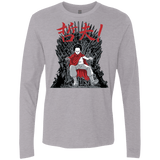 T-Shirts Heather Grey / S Neo King Men's Premium Long Sleeve