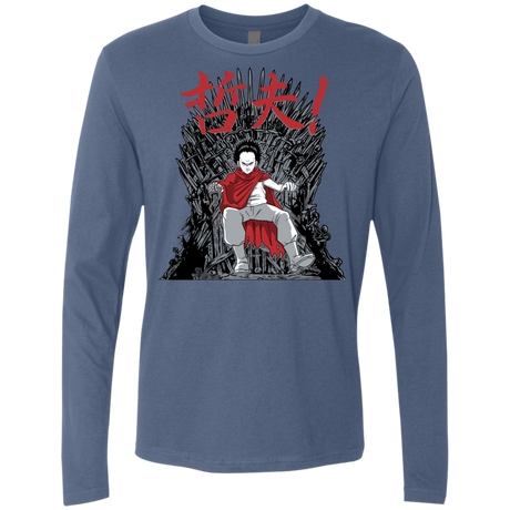 T-Shirts Indigo / S Neo King Men's Premium Long Sleeve