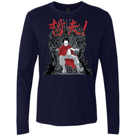 T-Shirts Midnight Navy / S Neo King Men's Premium Long Sleeve