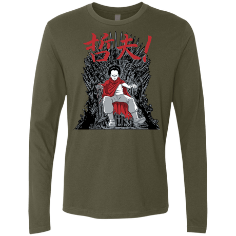 T-Shirts Military Green / S Neo King Men's Premium Long Sleeve