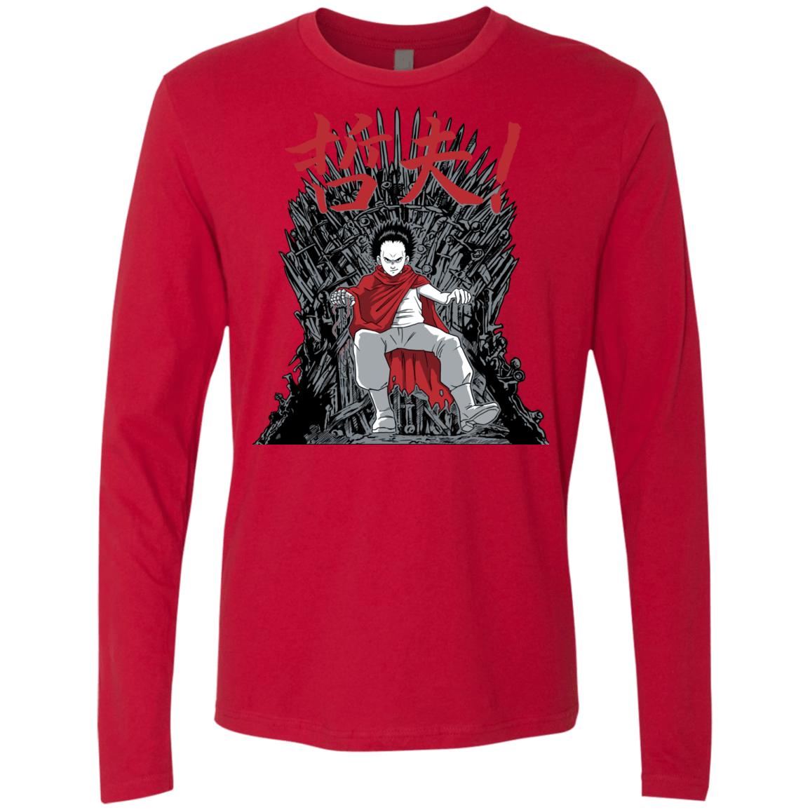 T-Shirts Red / S Neo King Men's Premium Long Sleeve