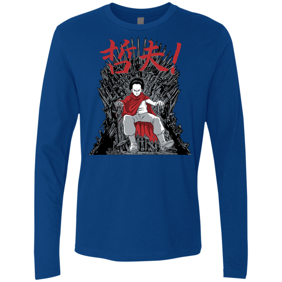 T-Shirts Royal / S Neo King Men's Premium Long Sleeve