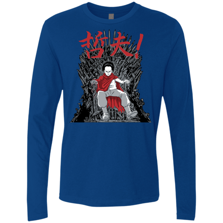 T-Shirts Royal / S Neo King Men's Premium Long Sleeve