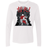 T-Shirts White / S Neo King Men's Premium Long Sleeve