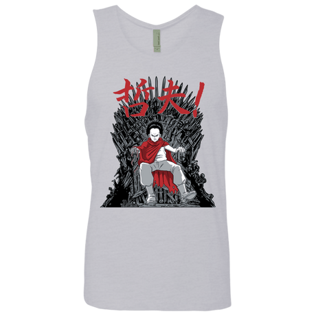 T-Shirts Heather Grey / S Neo King Men's Premium Tank Top