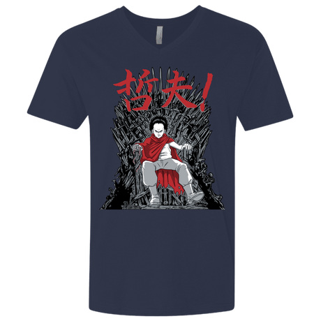 T-Shirts Midnight Navy / X-Small Neo King Men's Premium V-Neck