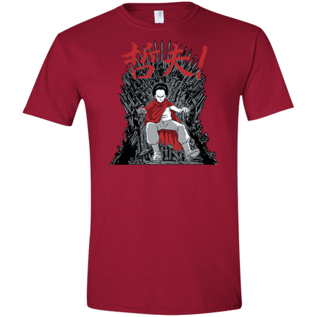 T-Shirts Cardinal Red / S Neo King Men's Semi-Fitted Softstyle