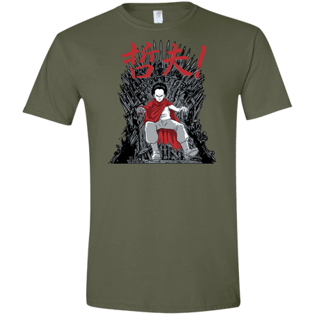 T-Shirts Military Green / S Neo King Men's Semi-Fitted Softstyle