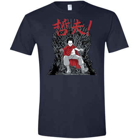 T-Shirts Navy / X-Small Neo King Men's Semi-Fitted Softstyle