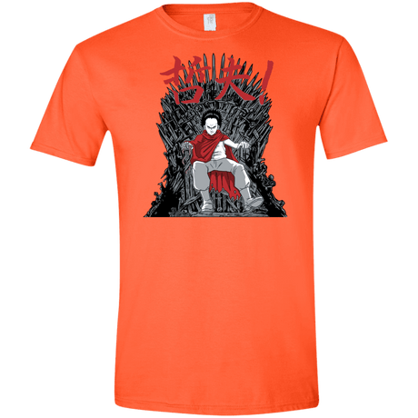 T-Shirts Orange / S Neo King Men's Semi-Fitted Softstyle