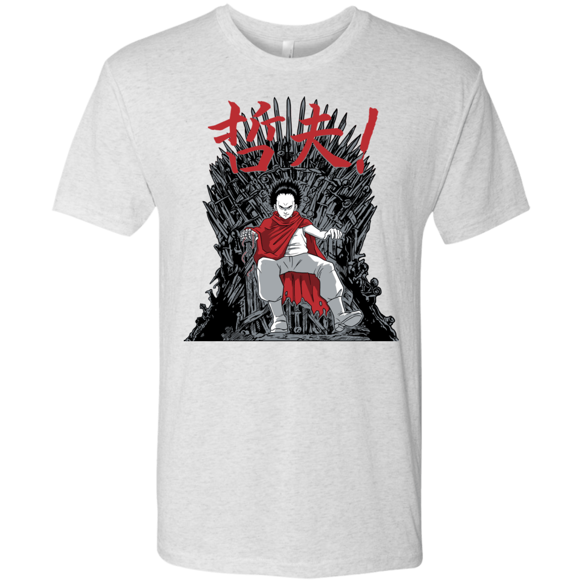 T-Shirts Heather White / S Neo King Men's Triblend T-Shirt