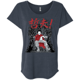 T-Shirts Vintage Navy / X-Small Neo King Triblend Dolman Sleeve