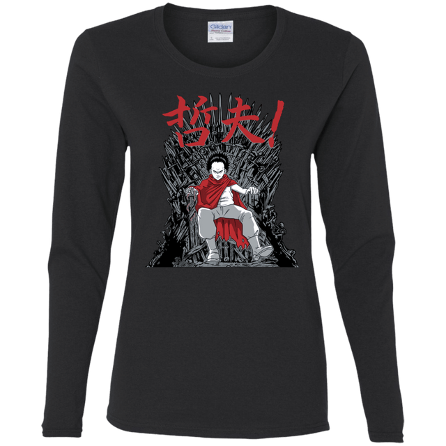 T-Shirts Black / S Neo King Women's Long Sleeve T-Shirt
