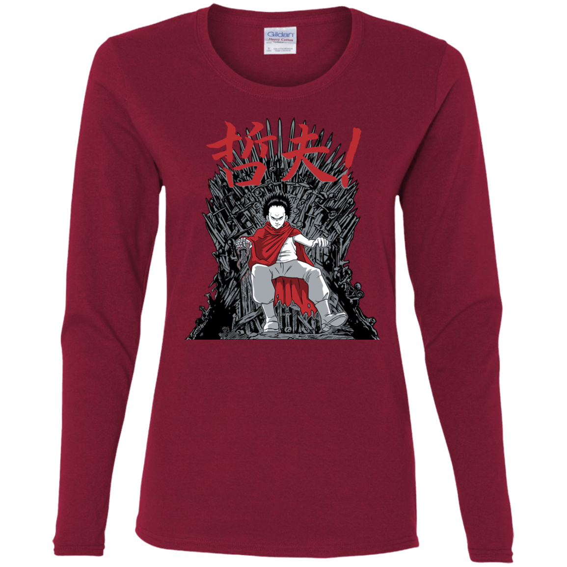 T-Shirts Cardinal / S Neo King Women's Long Sleeve T-Shirt