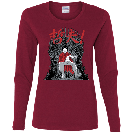 T-Shirts Cardinal / S Neo King Women's Long Sleeve T-Shirt