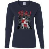 T-Shirts Navy / S Neo King Women's Long Sleeve T-Shirt
