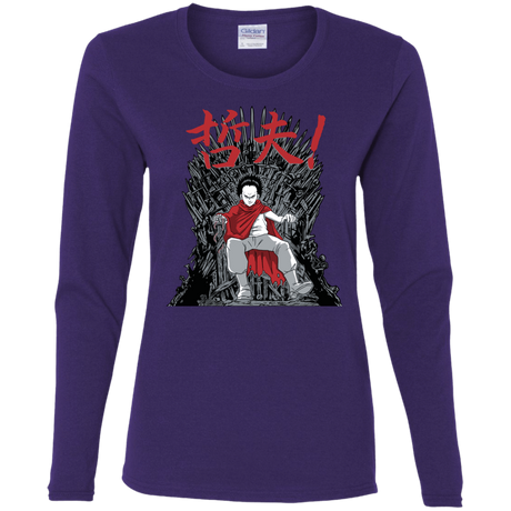 T-Shirts Purple / S Neo King Women's Long Sleeve T-Shirt