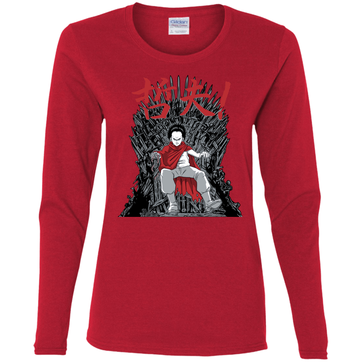 T-Shirts Red / S Neo King Women's Long Sleeve T-Shirt