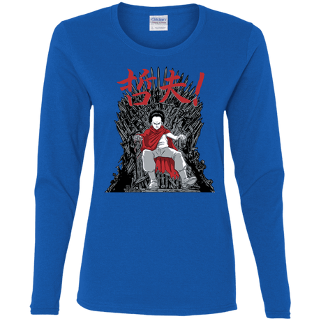 T-Shirts Royal / S Neo King Women's Long Sleeve T-Shirt